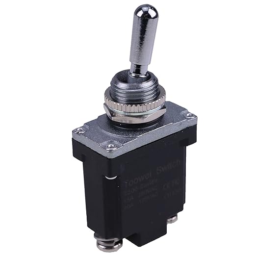15A Micro Switches Toggle Switch 115574 Sealed Compatible with Skyjack Off-ON SPST 2 Position