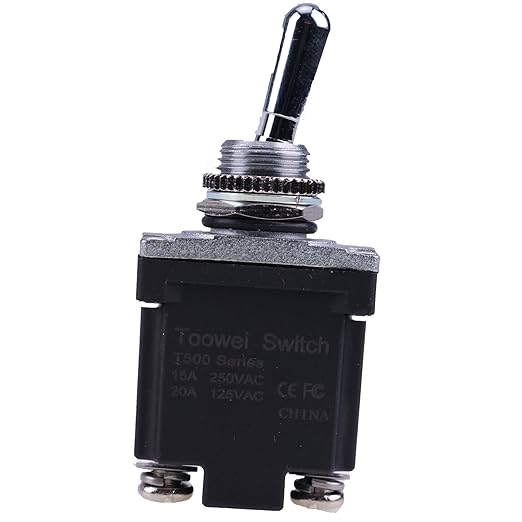 15A Micro Switches Toggle Switch 115574 Sealed Compatible with Skyjack Off-ON SPST 2 Position