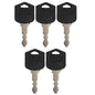 5X Ignition Keys D554212 212 for Doosan Daewoo Forklift D25 D35 G25 G35