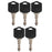 5X Ignition Keys D554212 212 for Doosan Daewoo Forklift D25 D35 G25 G35