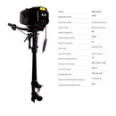 48V 4HP 1000W Electric Outboard Motor Fishing Boat Engine Long Shaft Inflatable Boat Engine Propeller