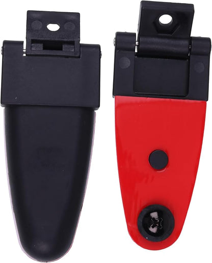 2X Glass Rear Door Hinges with Hardware 103528 Compatible with Leer Truck Cap 100XL 100LE