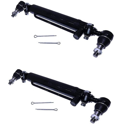 2pcs Power Steering Cylinder D128454 234466A1 D84800 Compatible with Case 580C 580D 586D Harvester 2wd 480 584 585 586 B C D E SE F LL 530 530CK Replaces 234447A1 A37859