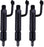 3X Fuel Injector 729046-53100 72904653100 compatible with Yanmar Engine 3TNV84T-BGGE 3TNV84T-BGGEC 3TNV84T-BGGET 3TNV84T-BGKL 3TNV84T-BGKLF 3TNV84T-BGMG