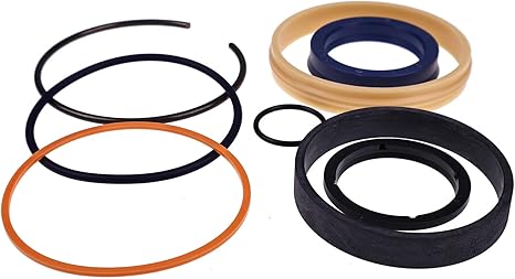 Hydraulic Steer Cylinder Seal Kit 7001625 compatible with JLG Boom Lift 600S 600SJ 600AJ 600A