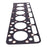 Cylinder Head Gasket 15601-03310 15602-03310 1560103310 1560203310 Compatible with Kubota S2200-A Engine