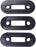 3X Elastomeric Rubber Trip Spring 27351 Compatible with Western Suburbanite Plow Fisher Homesteader Poly Plow