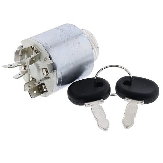 Ignition Switch 5146155 5129862 for New.Holland Tractor 3830 4030 4230 4430 TD4020F TD4030F TD4040F TD5010 TD5020 TD5030 Case JX55 JX60 JX65 JX70 JX75 JX80 JX85 JX90 JX95