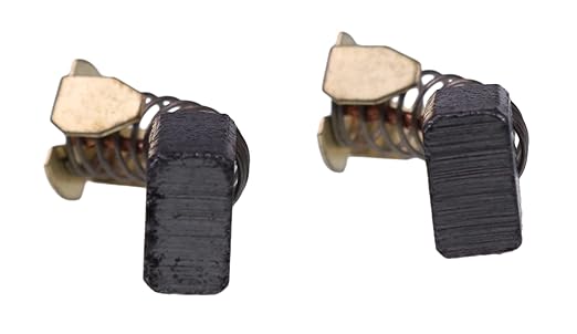 2X Carbon Motor Brush 089006017092 Compatible with Ridgid Ryobi Tile/Miter Saw Motor Brush R4040 TS1344 TS1345