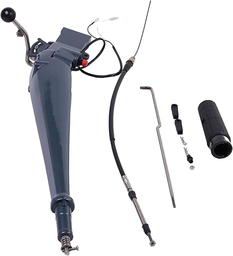 Steering Control Tiller Handle 692W0084114D 692-W0084-11-4D compatible with Yamaha Outboard Motor 2T Parsun 85HP 2T 688 85AET