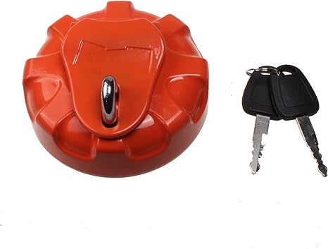 Fuel Tank Cap With 2 Keys compatible with Daewoo Doosan Excavator DH215-7 DH225-9 DH300