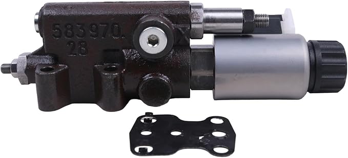 Fan Pump Solenoid Valve 244-4120 2444120 compatible with Caterpillar CAT Engine C13 3176C 3196 C-9 Excavators 345D 345D L 345D L VG 349D 349D L Motor Grader 12H 140H 14H 16H