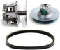 Primary Drive Clutch AM138529 & Secondary Driven Clutch AM136262 AM137289 AM138089 & Belt M156720 28G4588 Compatible with John Deere Gator XUV620i XUV625i 4X4 Gas Utility Vehicle