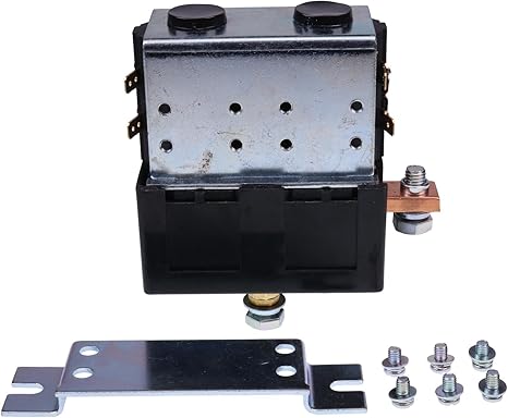 6V Reversing Contactor Solenoid DC182B-588 DC182B588 compatible with Albright Golf Cart Forklift