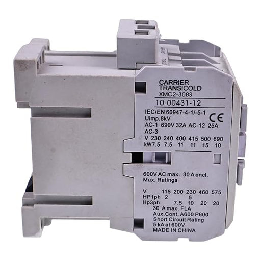 4 Pole Contactor 10-00431-07 10-00431-01 10-00431-12 compatible with Carrier Transicold