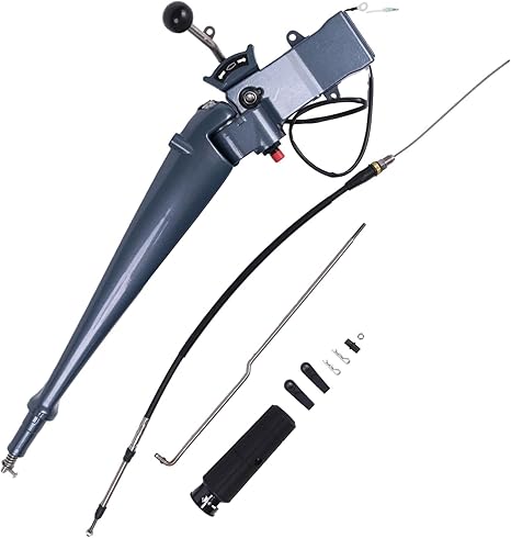 Steering Control Tiller Handle 692W0084114D 692-W0084-11-4D compatible with Yamaha Outboard Motor 2T Parsun 85HP 2T 688 85AET