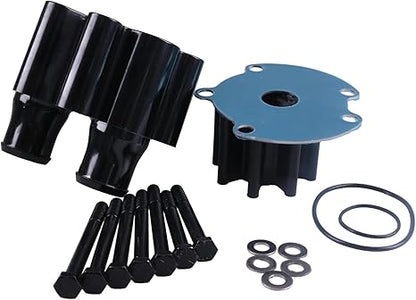 Sea Water Pump Body Impeller Kit 46-807151A14 18-3150 compatible with Mercury Marine Mercruiser Bravo TRS Sterndrives Inboard Marine Engines