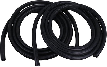 Front Door Rubber Weatherstrip Seal Pair AM-3821763176 1AWSK00407 Compatible with 1994-2001 Dodge Ram 1500 1994-2002 Dodge Ram 2500 Ram 3500