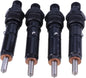 4PCS Fuel Injector 3930573 3806248 3935036 compatible with Cummins Engine 4B3.9 4BT 4T-390 4BTA3.9L Case 8825 8825HP 8860 8860HP 550G 550H 1840 1845C 60XT 70XT 75XT 85XT 90XT 580L