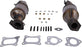 Catalytic Converter Set FCE6643-6658 Compatible With Honda Odyssey 3.5L 2010-2017