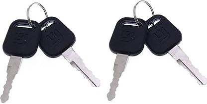 4pcs Ignition Keys 34B0557 for Liugong Excavator and Heavy Equipment