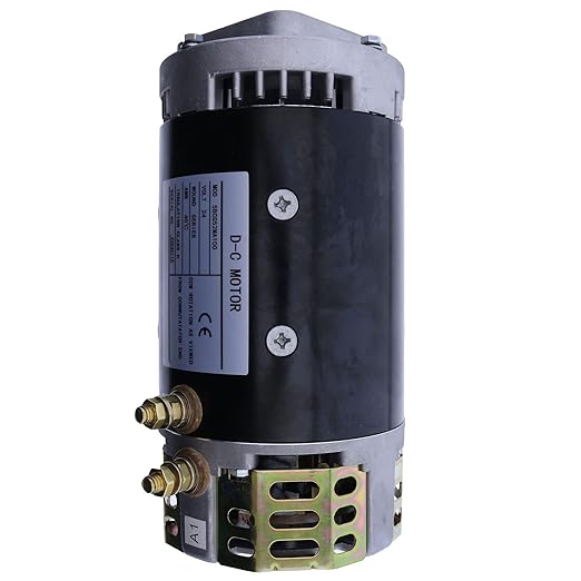 24V Electric Motor 40844GT 105387GT + 2PCS Hydraulic Pump 96193GT Compatible with Genie Lifts GS-1530 GS-1532 GS-1930 GS-1932 GS-2032 GS-2046 GS-2632 GS-2646 GS-3232 GS-3246 TMZ-50/30