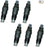 6PCS Fuel Injector 23600-68020 093500-3020 2360068020 0935003020 compatible with Toyota Land Cruiser FJ40 BJ40 FJ60 BJ60 HJ75 BJ70 LJ70