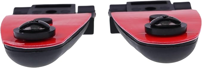 2X Glass Rear Door Hinges with Hardware 103528 Compatible with Leer Truck Cap 100XL 100LE
