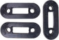 3X Elastomeric Rubber Trip Spring 27351 Compatible with Western Suburbanite Plow Fisher Homesteader Poly Plow