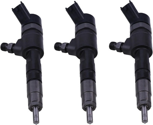 3X Fuel Injection Pump MIU802181 129A01-53100 compatible with John Deere 312GR 314G 316GR 317G 318G 3038E 3039R 3046R 4052M 4052R 4066M Yanmar Engine 3TNV84T 3TNV86CT 4TNV86CHT 4TNV86CT