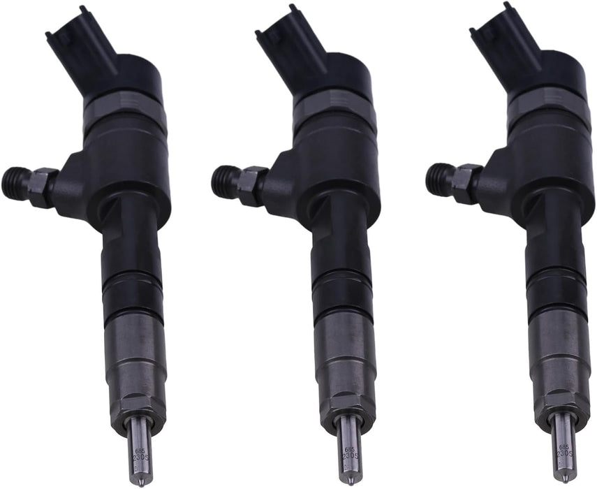 3X Fuel Injection Pump MIU802181 129A01-53100 compatible with John Deere 312GR 314G 316GR 317G 318G 3038E 3039R 3046R 4052M 4052R 4066M Yanmar Engine 3TNV84T 3TNV86CT 4TNV86CHT 4TNV86CT