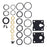 Air Section Repair Kit 637118-C Compatible with Ingersoll Rand ARO 1" & 1 1/2" Metallic & Non-Metallic Pumps & 2" Non-Metallic Pumps
