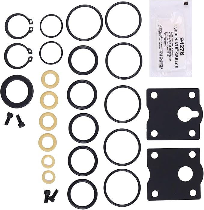 Air Section Repair Kit 637118-C Compatible with Ingersoll Rand ARO 1" & 1 1/2" Metallic & Non-Metallic Pumps & 2" Non-Metallic Pumps