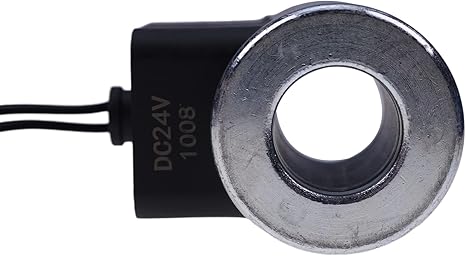 24V Solenoid Valve Coil 60099835-1 3003088 76074642 compatible with Case 1850K 1850K LGP 1850K LT New Holland D150 DC150PS DC180.B
