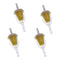 4Pcs Fuel Filters for Club Car 102003201 1013684  E-Z-GO 72084-G01 Golf Cart