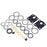 Air Section Repair Kit 637118-C Compatible with Ingersoll Rand ARO 1" & 1 1/2" Metallic & Non-Metallic Pumps & 2" Non-Metallic Pumps