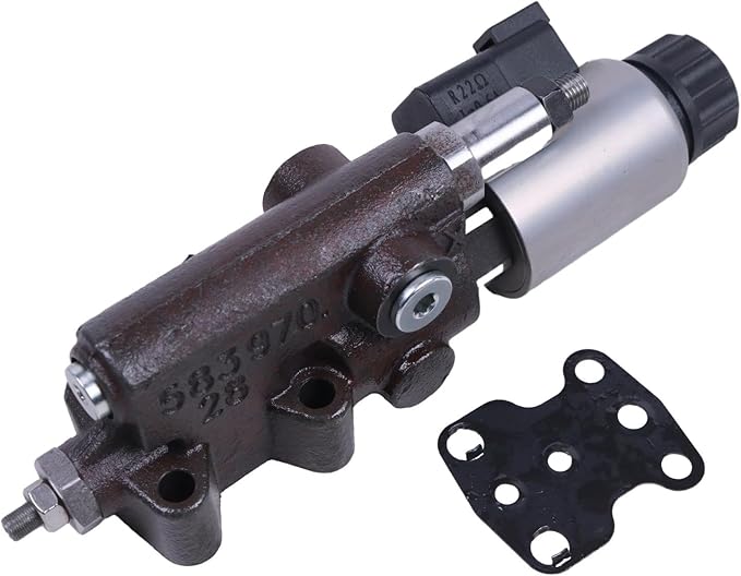 Fan Pump Solenoid Valve 244-4120 2444120 compatible with Caterpillar CAT Engine C13 3176C 3196 C-9 Excavators 345D 345D L 345D L VG 349D 349D L Motor Grader 12H 140H 14H 16H