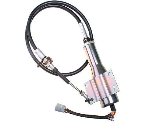 Fuel Stop Solenoid VOE 11110030 24V for Volvo L120C L90C L70C L220D L70D L90D L120D L150D L180D L180DHL L330D L150C L180C L330C Wheel Loaders