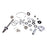 Supercharger Repair Kit 420881102 420881946 420881942 for Sea-Doo RXP GTX RXT GTR 215 255