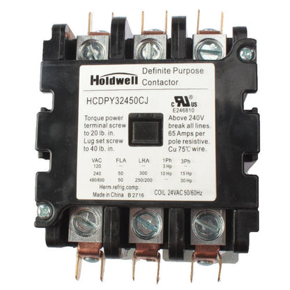 50A 24V Coil Definite Purpose Air Conditioner Contactor HCCY3XQ05CJ  HCDPY32450CJ  for Square D
