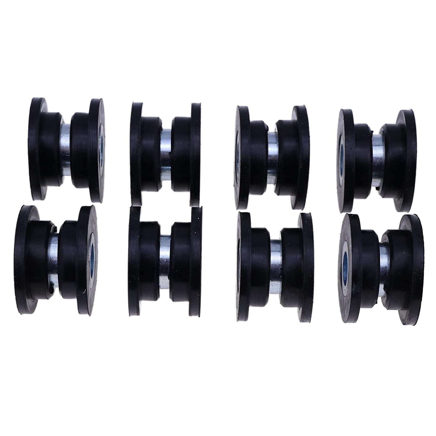8PCS Shock Bushing Kit for Arctic Cat Front & Rear Lower 700 650 500 454 4X4 2X4