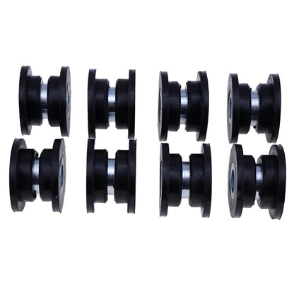 8PCS Shock Bushing Kit for Arctic Cat Front & Rear Lower 700 650 500 454 4X4 2X4