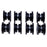 8PCS Shock Bushing Kit for Arctic Cat Front & Rear Lower 700 650 500 454 4X4 2X4