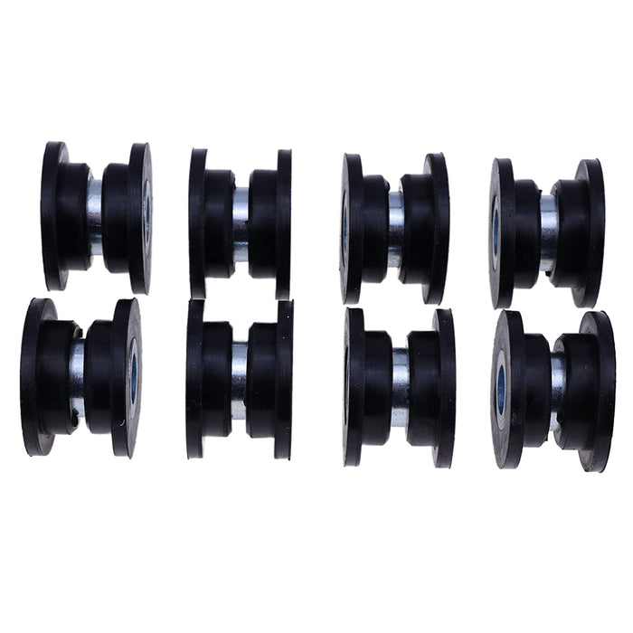 8PCS Shock Bushing Kit for Arctic Cat Front & Rear Lower 700 650 500 454 4X4 2X4