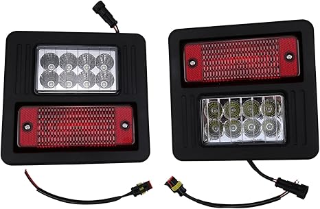 2X LED Tail Light 6670284 for Bobcat 553 751 753 763 773 863 864 873 883 963 A220 A300 A770 S100 S130 S150 S160 S175 S185 S205 S220 S250 S300 S330 T110 T140 T180 T190 T200 T250 T300 T320