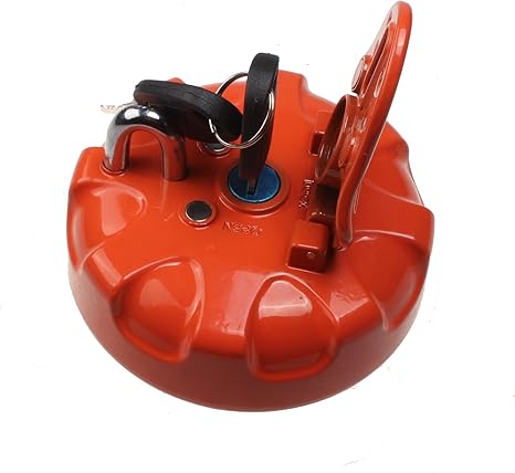 Fuel Tank Cap With 2 Keys compatible with Daewoo Doosan Excavator DH215-7 DH225-9 DH300