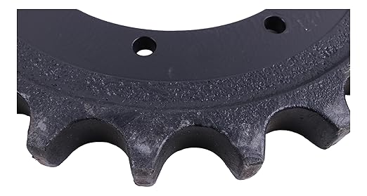 Drive Sprocket PX51D01001P1 Compatible with Case CX31B CX36B Kobelco SK30SR-5 Excavator Replaces 72281136 72281899 72281900 23 Tooth, 10 Holes