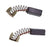 2X Carbon Motor Brush 089006017092 Compatible with Ridgid Ryobi Tile/Miter Saw Motor Brush R4040 TS1344 TS1345