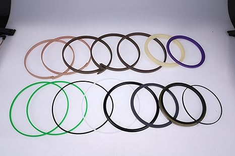 Arm Cylinder Seal Kit Replacement 4448399 Compatible with ZAX200 ZAX210 ZAX225 ZAX240 ZX200 ZX210H ZX210W ZX225US ZX225USRK ZX360W-3
