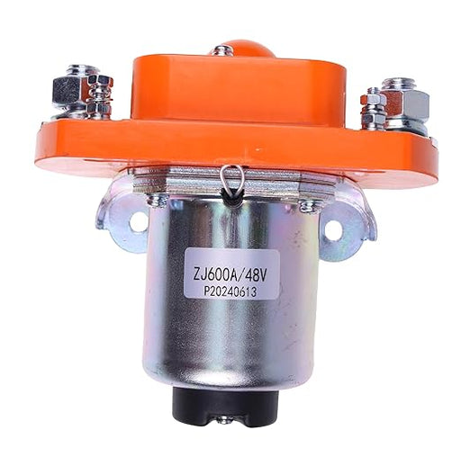 Heavy Duty Solenoid Contactor MZJ-600A 48V Compatible with Heavy Duty Golf Cart